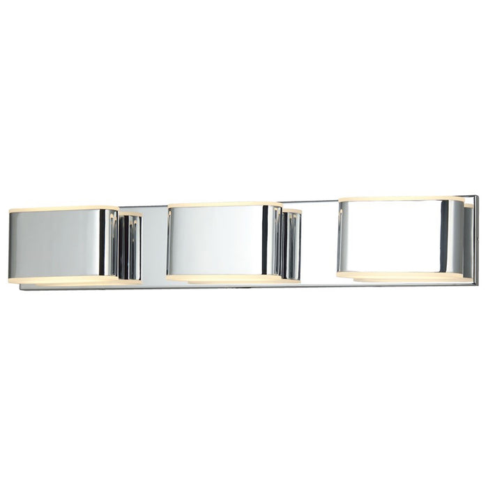 Abra Lighting Bianca 6 Light Metal Vanity Fixture, Chrome