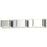 Abra Lighting Bianca 6 Light Metal Vanity Fixture, Chrome