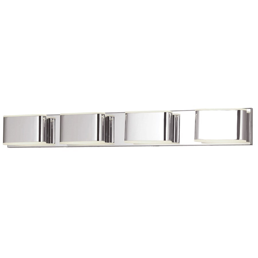 Abra Lighting Bianca 8 Light Metal Vanity Fixture, Chrome - 20047WV-CH-BIANCA