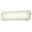 Abra Lighting Matrix 20" Frost Flat Panel Wall Light, Chrome