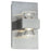 Abra Lighting Jet 2 Light Up/Down Vanity or Wall Fixture, Nickel
