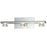 Abra Lighting Jet 3 Light Up or Down Vanity Wall Light, Nickel