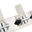 Abra Lighting Krypton 10 LightSolid Crystal Vanity, Chrome