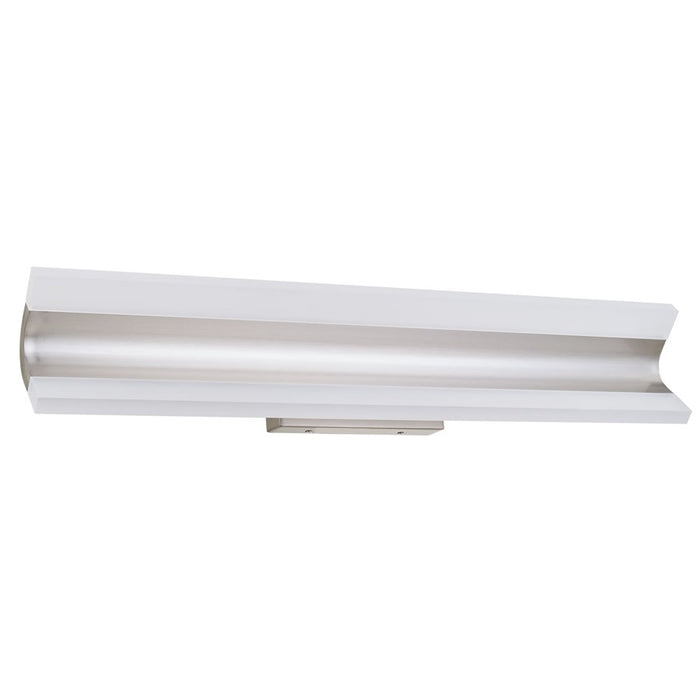 Abra Lighting Eros 2 Light 24" Curved Twin Bar Vanity, Nickel