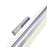 Abra Lighting Eros 2 Light 24" Curved Twin Bar Vanity, Chrome