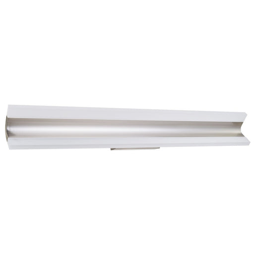 Abra Lighting Eros 2 Light 32" Curved Twin Bar Vanity, Nickel