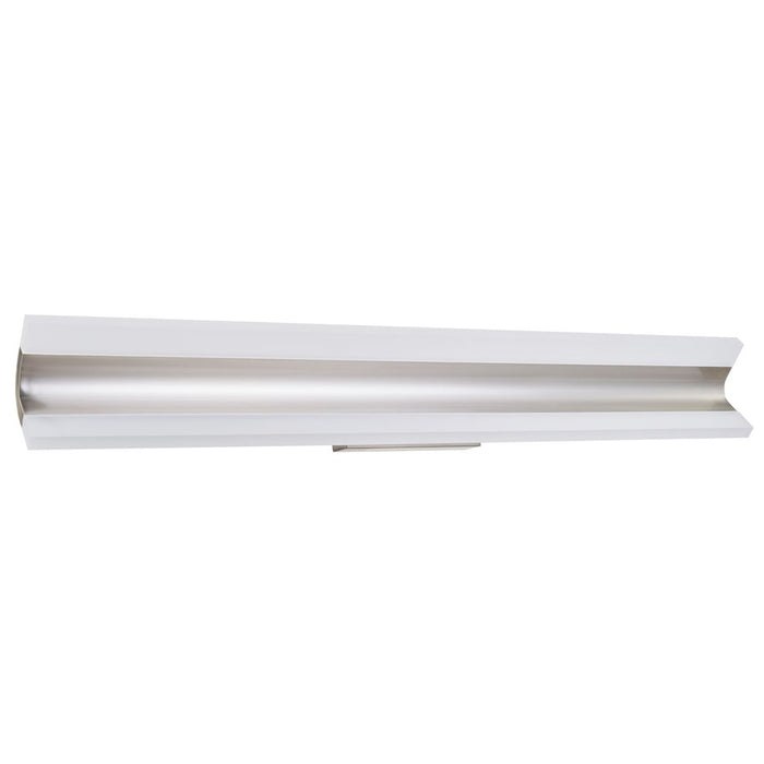 Abra Lighting Eros 2 Light 32" Curved Twin Bar Vanity, Nickel