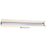 Abra Lighting Eros 2 Light 32" Curved Twin Bar Vanity, Chrome
