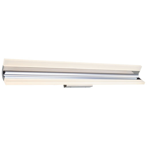 Abra Lighting Eros 2 Light 32" Curved Twin Bar Vanity, Chrome