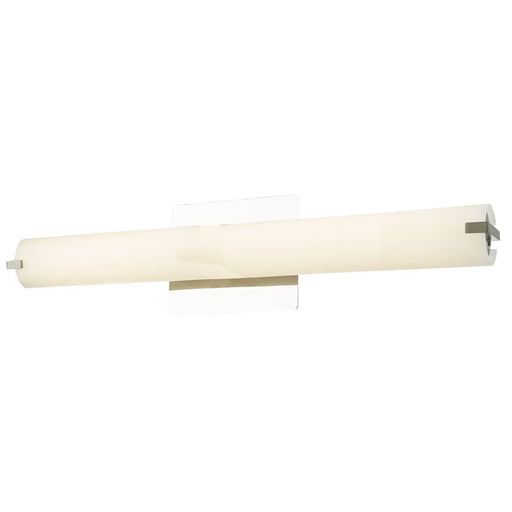 Abra Lighting Fang 14 Light Curved Frosted Vanity, Chrome
