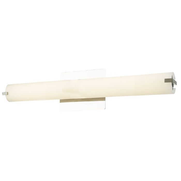 Abra Lighting Fang 14 Light Curved Frosted Vanity, Chrome