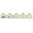 Abra Lighting Fang 14 Light Curved Frosted Vanity, Chrome