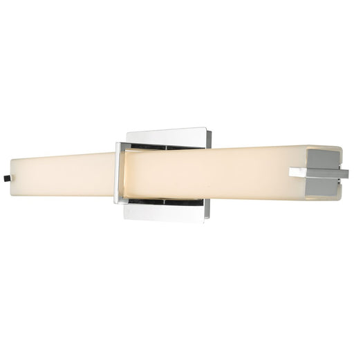 Abra Lighting Squire 1 Light 26" Square Wall Fixture, Chrome