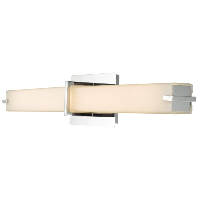 Abra Lighting Squire 1 Light 26" Square Wall Fixture, Chrome