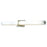 Abra Lighting Squire 1 Light 38" Square Wall Fixture, Nickel