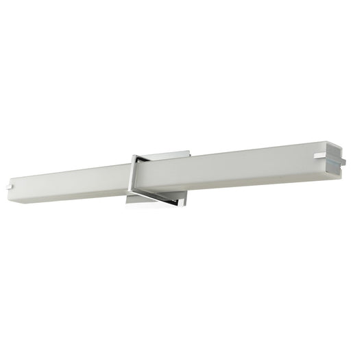 Abra Lighting Squire 1 Light 38" Square Wall Fixture, Chrome