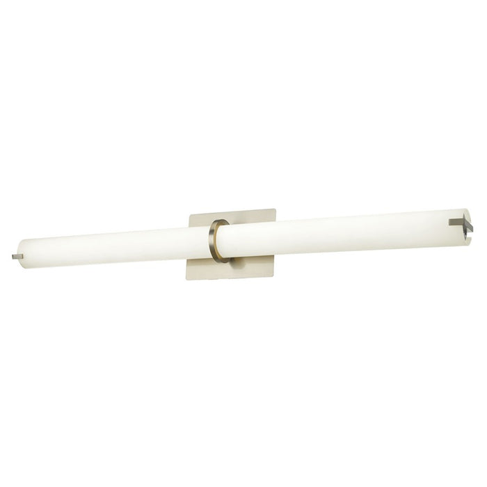Abra Lighting Squire 1 Light 28" Round Wall Fixture, Nickel
