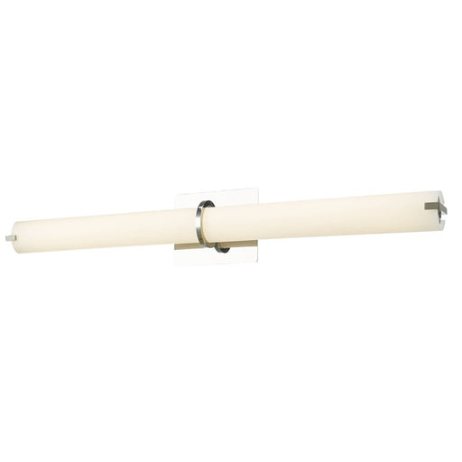 Abra Lighting Squire 1 Light 28" Round Wall Fixture, Chrome