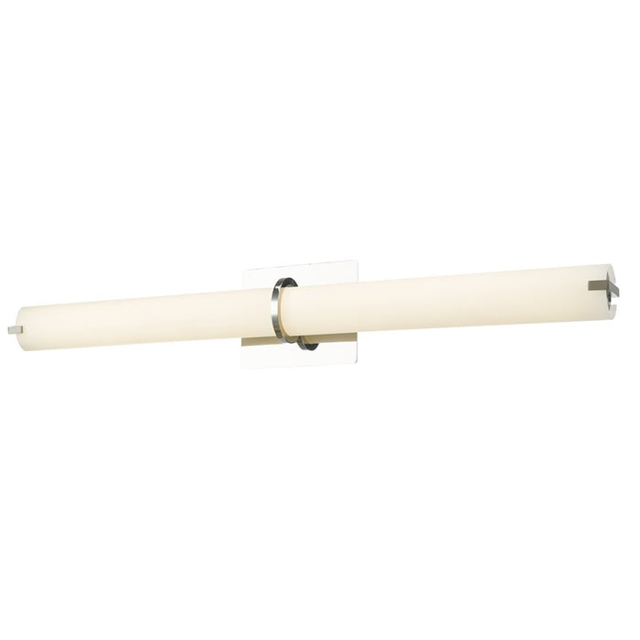 Abra Lighting Squire 1 Light 28" Round Wall Fixture, Chrome