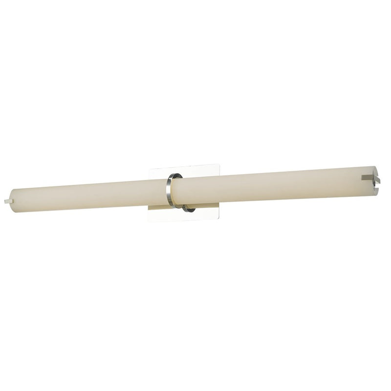 Abra Lighting Squire 1 Light 28" Round Wall Fixture, Chrome
