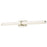 Abra Lighting Squire 1 Light 38" Round Wall Fixture, Nickel