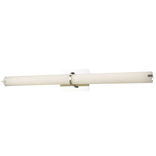 Abra Lighting Squire 1 Light 38" Round Wall Fixture, Chrome
