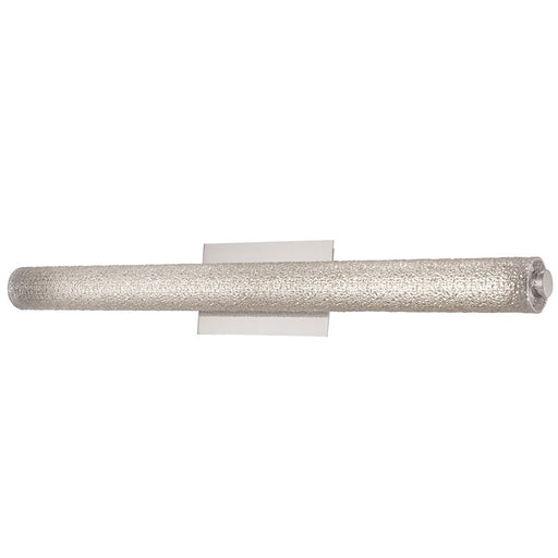 Abra Lighting Radius 1 Light 31" Diamond Tube LED Vanity, Nickel