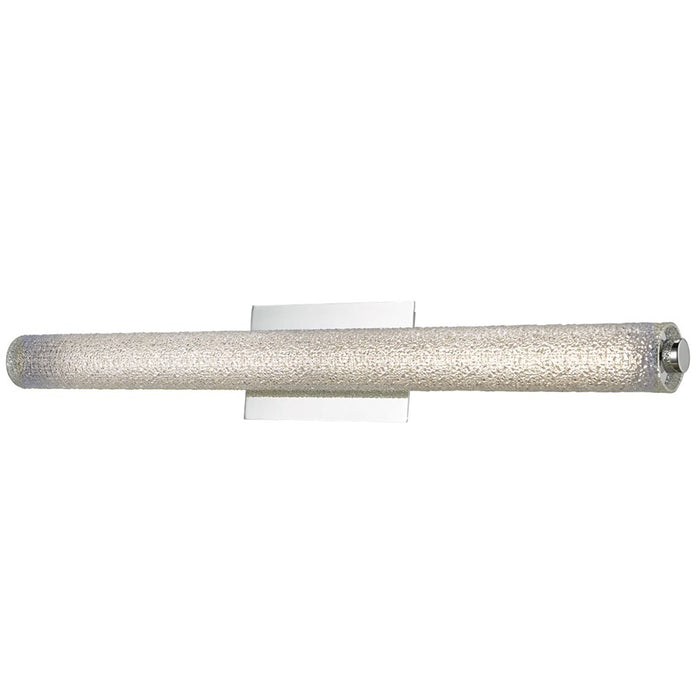 Abra Lighting Radius 1 Light 31" Diamond Tube LED Vanity, Chrome