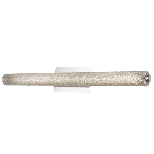 Abra Lighting Radius 1 Light 31" Diamond Tube LED Vanity, Chrome