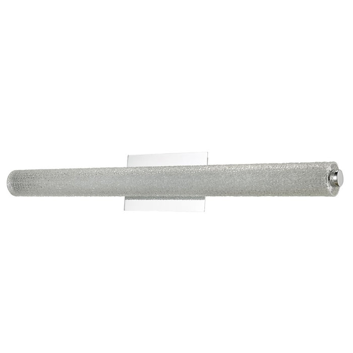 Abra Lighting Radius 1 Light 31" Diamond Tube LED Vanity, Chrome