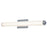 Abra Lighting Radius 1 Light 31" Diamond Tube LED Vanity, Chrome