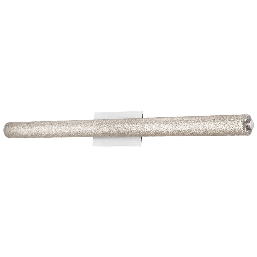 Abra Lighting Radius 1 Light 39" Diamond Tube LED Vanity, Nickel