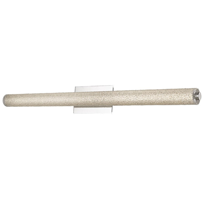 Abra Lighting Radius 1 Light 39" Diamond Tube LED Vanity, Chrome