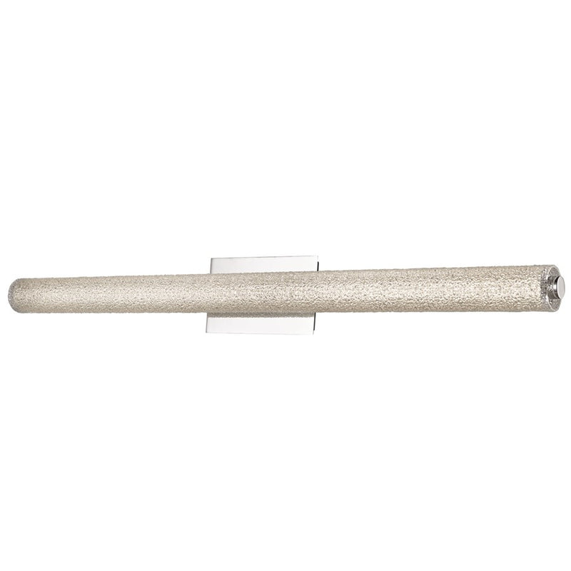 Abra Lighting Radius 1 Light 39" Diamond Tube LED Vanity, Chrome