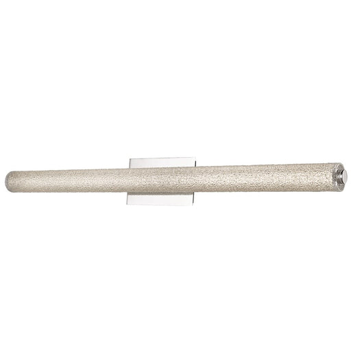 Abra Lighting Radius 1 Light 39" Diamond Tube LED Vanity, Chrome