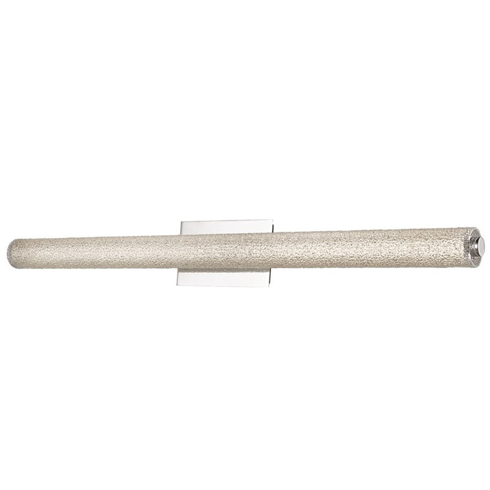 Abra Lighting Radius 1 Light 39" Diamond Tube LED Vanity, Chrome