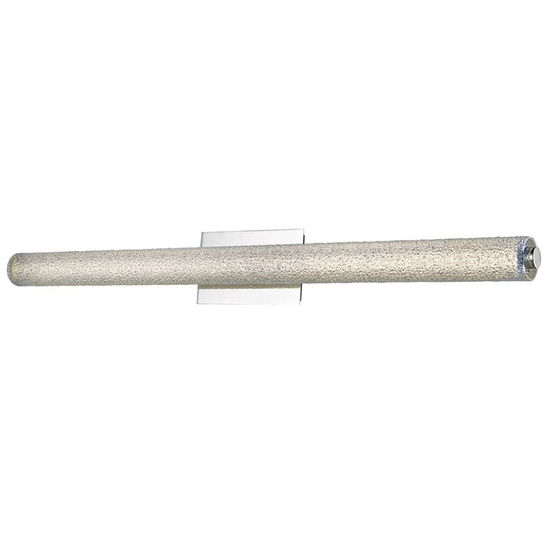 Abra Lighting Radius 1 Light 39" Diamond Tube LED Vanity, Chrome