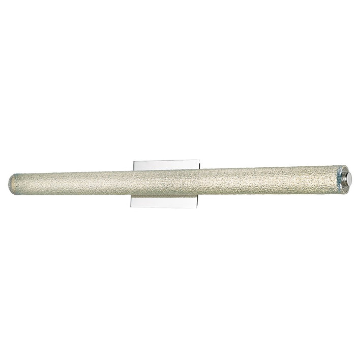 Abra Lighting Radius 1 Light 39" Diamond Tube LED Vanity, Chrome