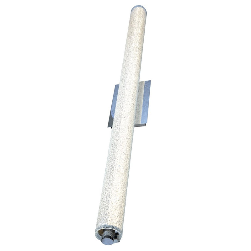 Abra Lighting Radius 1 Light 39" Diamond Tube LED Vanity, Chrome