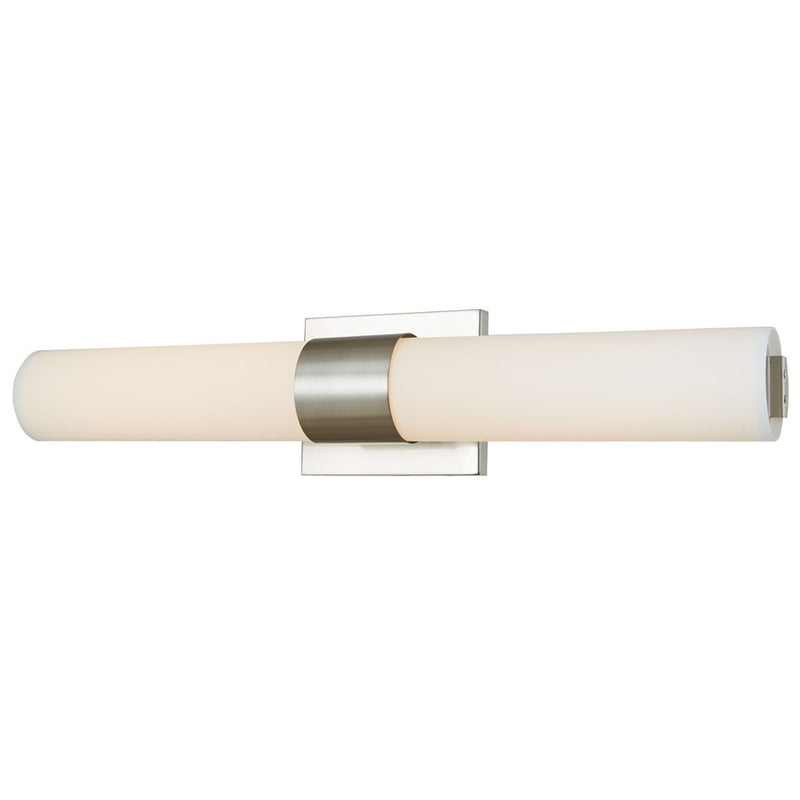 Abra Lighting Turbo 2 Light 22" Dual Cylinder Vanity, Nickel