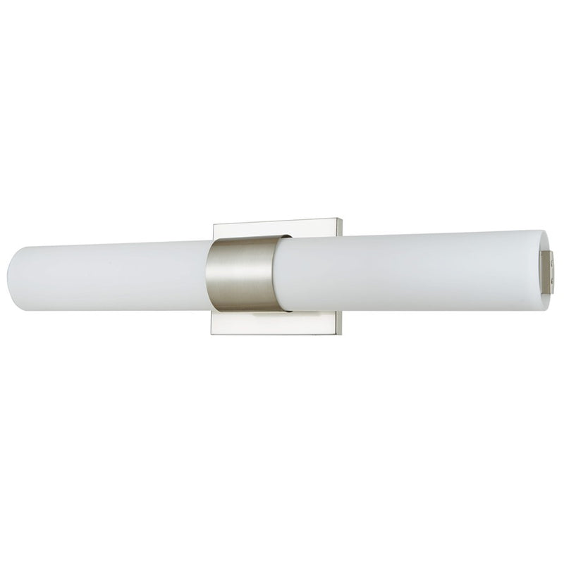 Abra Lighting Turbo 2 Light 22" Dual Cylinder Vanity, Nickel