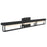 Abra Lighting Pane 3 Light (l) Framed Vanity/Frosted, Black