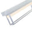 Abra Lighting Pane 3 Light (l) Framed Vanity/Frosted, Chrome