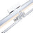 Abra Lighting Pane 3 Light (l) Framed Vanity/Frosted, Chrome