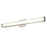 Abra Lighting Bend 1 Light (l) Curved Metal Vanity/Frosted, Nickel