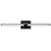 Abra Lighting Epee 1 Light 26" Pivoting Arm Vanity Bar, Black - 20140WV-BL-EPEE
