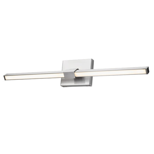 Abra Lighting Epee 1 Light 26" Pivoting Arm Vanity Bar, Nickel
