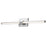 Abra Lighting Epee 1 Light 26" Pivoting Arm Vanity Bar, Nickel