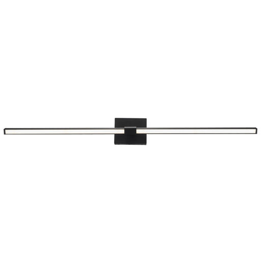 Abra Lighting Epee 1 Light 42" Pivoting Arm Vanity Bar, Black