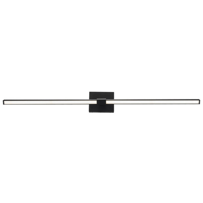 Abra Lighting Epee 1 Light 42" Pivoting Arm Vanity Bar, Black